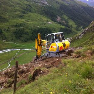 30.7.2014 Menzi bei Brunnenstube Tschanglas